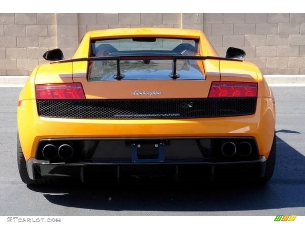 2010 Gallardo LP570 Superleggera - Arancio Borealis (Orange) / Black photo #9