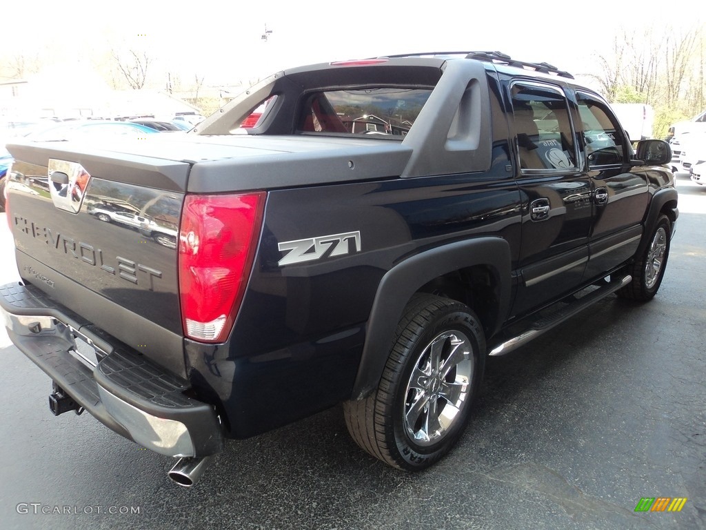 2006 Avalanche LT 4x4 - Dark Blue Metallic / Gray/Dark Charcoal photo #3