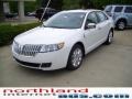 2010 White Platinum Tri-Coat Lincoln MKZ FWD  photo #7