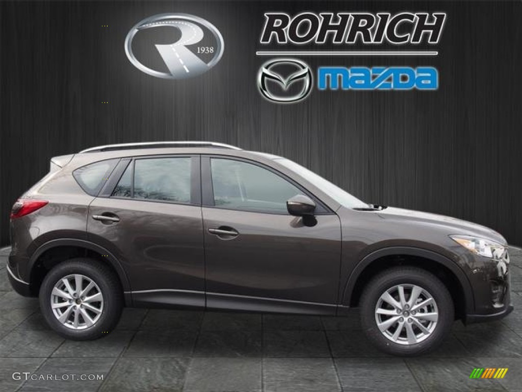 2016 CX-5 Sport AWD - Sonic Silver Metallic / Black photo #2