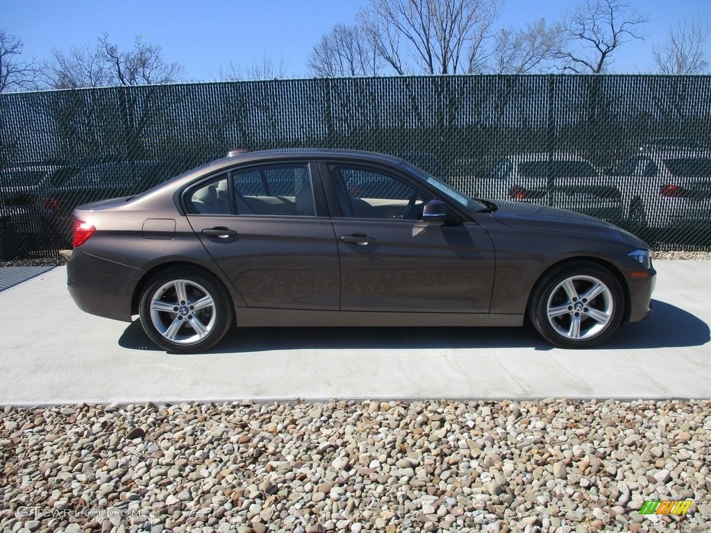 2014 3 Series 320i xDrive Sedan - Sparkling Bronze Metallic / Venetian Beige photo #2