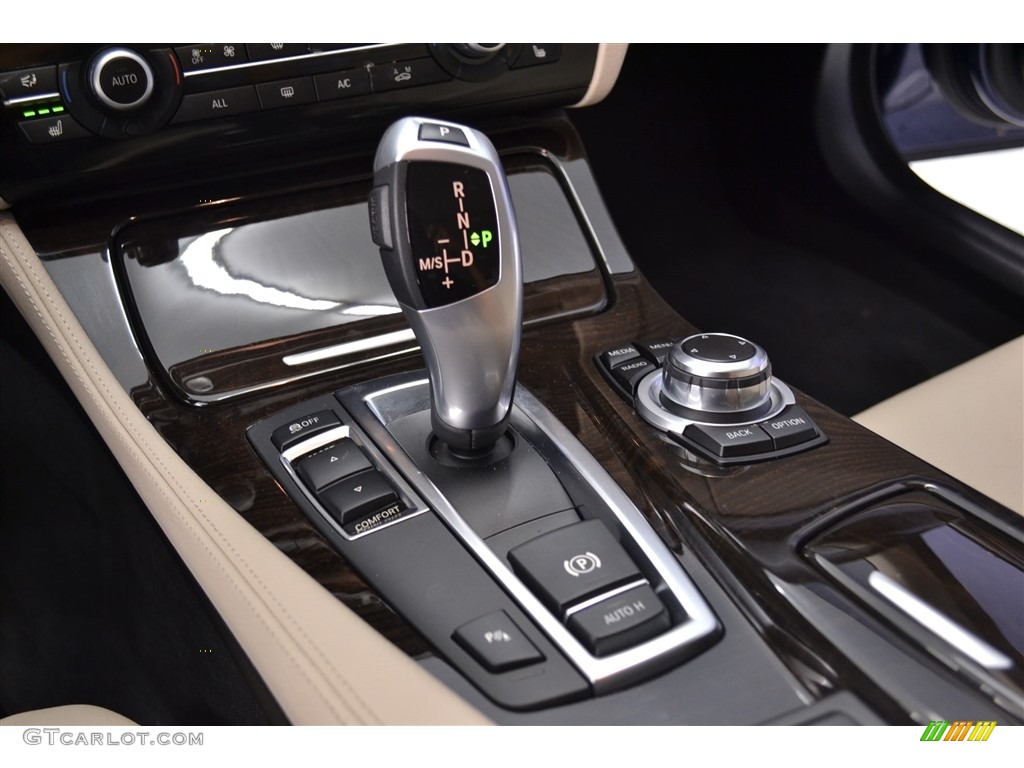 2013 5 Series 535i Sedan - Deep Sea Blue Metallic / Oyster/Black photo #24