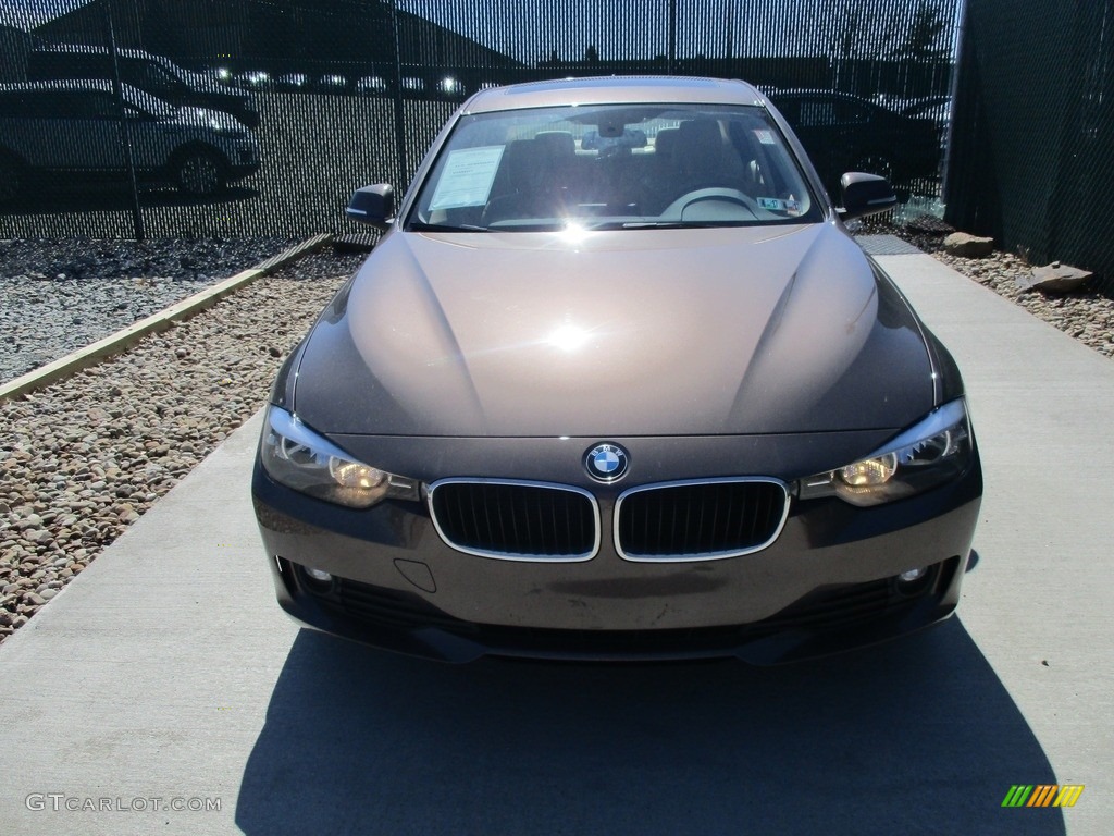 2014 3 Series 320i xDrive Sedan - Sparkling Bronze Metallic / Venetian Beige photo #6