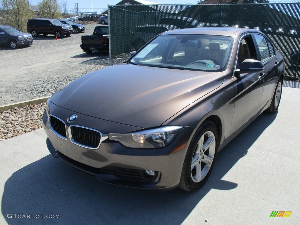 2014 3 Series 320i xDrive Sedan - Sparkling Bronze Metallic / Venetian Beige photo #7