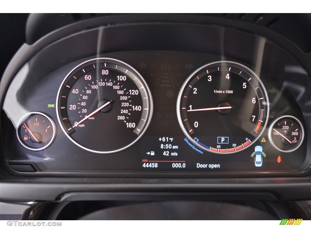 2013 5 Series 535i Sedan - Deep Sea Blue Metallic / Oyster/Black photo #28