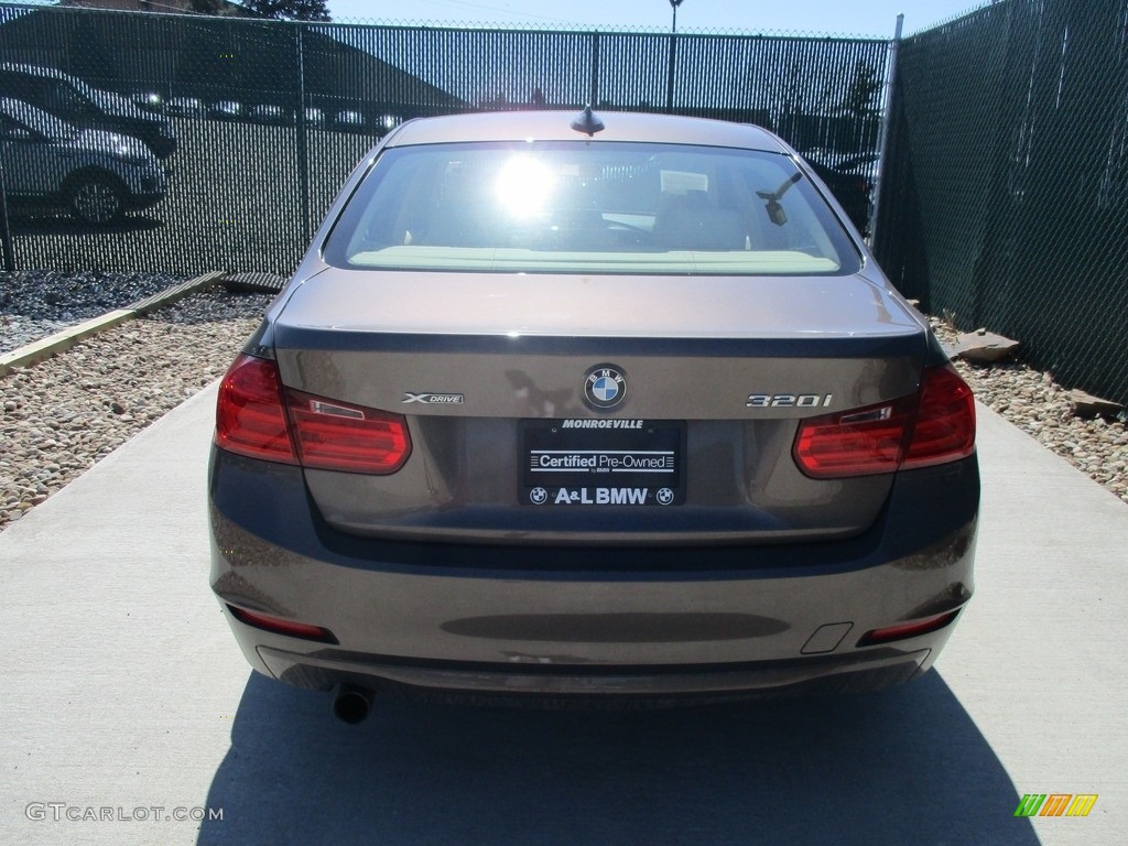 2014 3 Series 320i xDrive Sedan - Sparkling Bronze Metallic / Venetian Beige photo #9