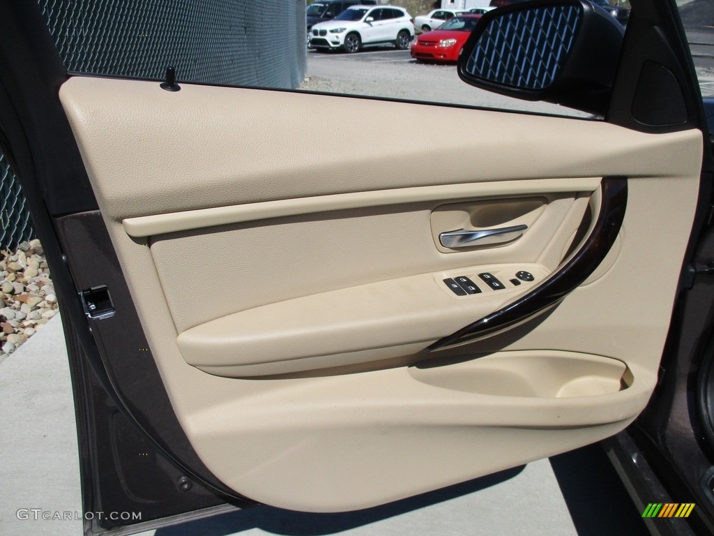 2014 3 Series 320i xDrive Sedan - Sparkling Bronze Metallic / Venetian Beige photo #10