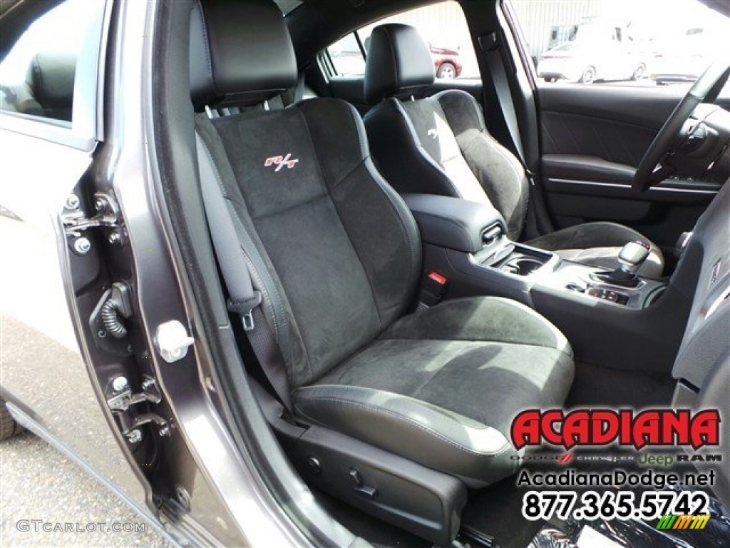 2016 Charger R/T - Granite Crystal Metallic / Black photo #11