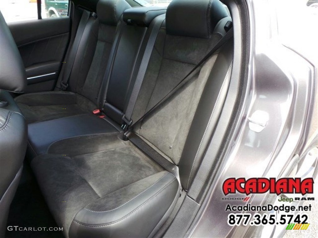 2016 Charger R/T - Granite Crystal Metallic / Black photo #13