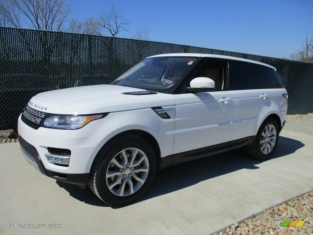 2016 Range Rover Sport HSE - Fuji White / Espresso/Almond photo #8