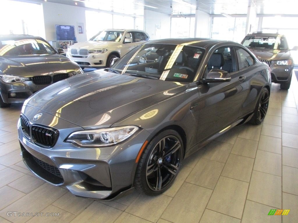 2016 M2 Coupe - Mineral Grey Metallic / Black/Blue Highlight photo #1