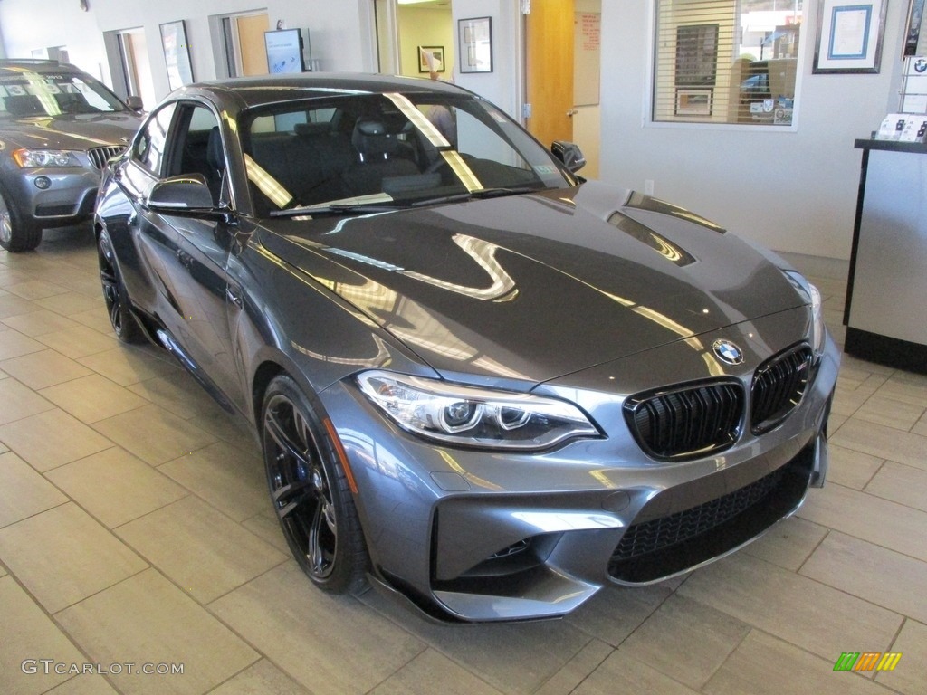 2016 M2 Coupe - Mineral Grey Metallic / Black/Blue Highlight photo #3