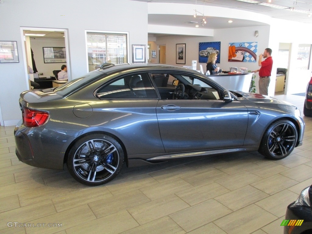 2016 M2 Coupe - Mineral Grey Metallic / Black/Blue Highlight photo #4