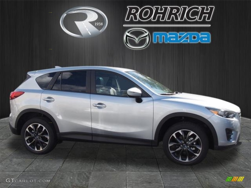 2016 CX-5 Grand Touring - Sonic Silver Metallic / Black photo #2