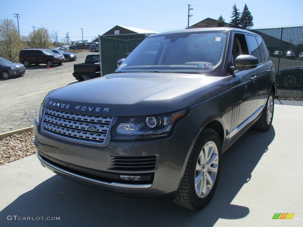 2016 Range Rover HSE - Corris Grey Metallic / Ebony/Ivory photo #7