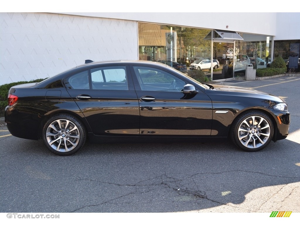 2016 5 Series 528i xDrive Sedan - Jet Black / Black photo #2