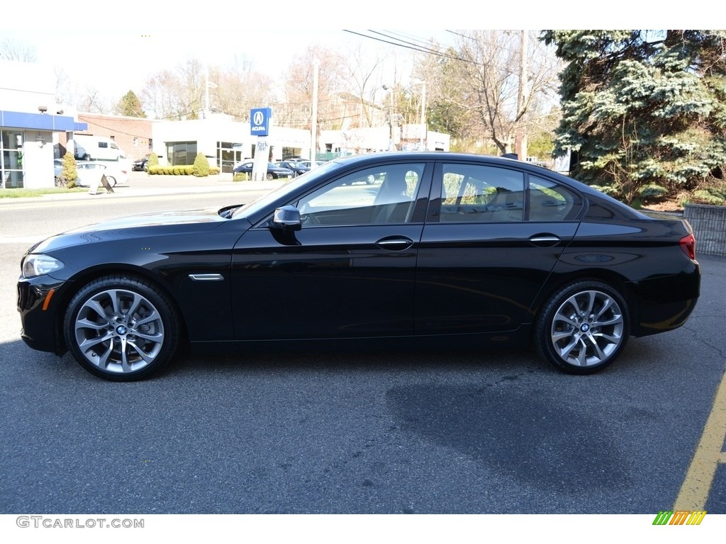 2016 5 Series 528i xDrive Sedan - Jet Black / Black photo #5