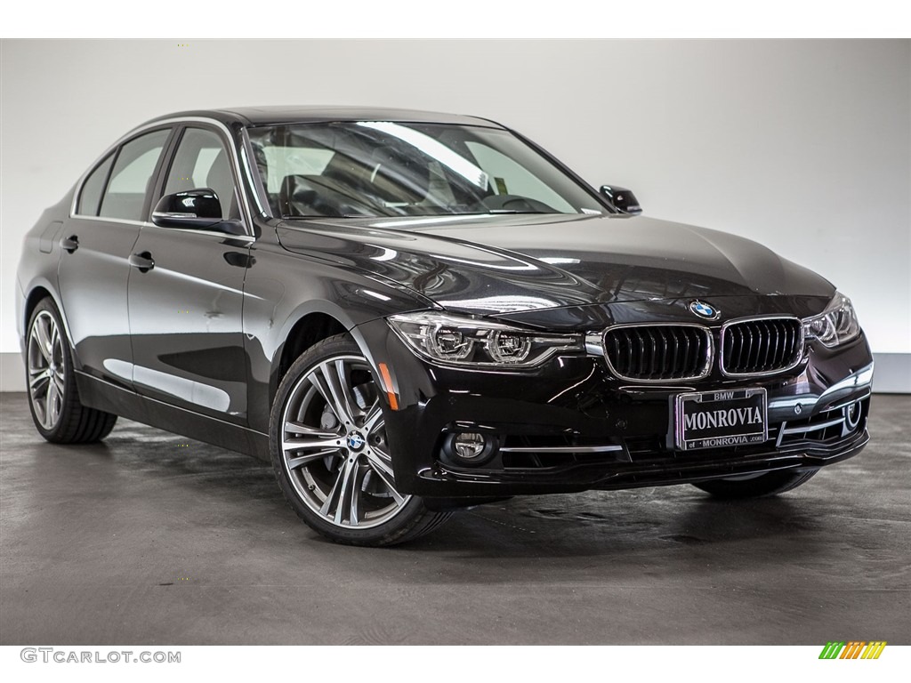 2016 3 Series 340i Sedan - Jet Black / Black photo #12