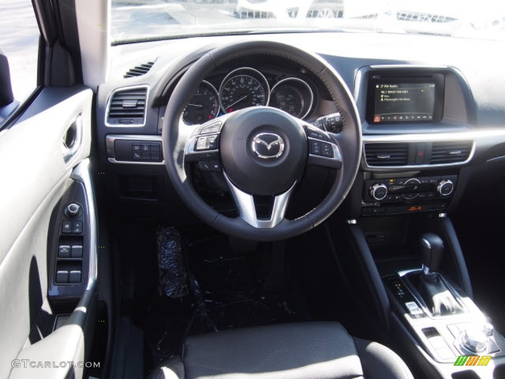2016 CX-5 Grand Touring - Meteor Gray Mica / Black photo #5