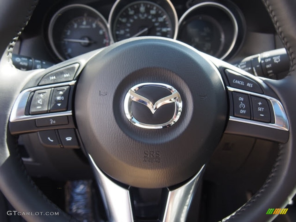 2016 CX-5 Grand Touring - Meteor Gray Mica / Black photo #10