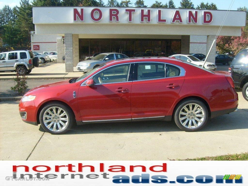 Sangria Red Metallic Lincoln MKS