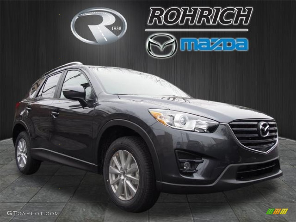 2016 CX-5 Touring AWD - Meteor Gray Mica / Black photo #1