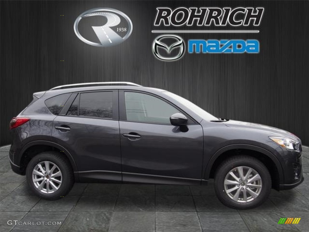 2016 CX-5 Touring AWD - Meteor Gray Mica / Black photo #2