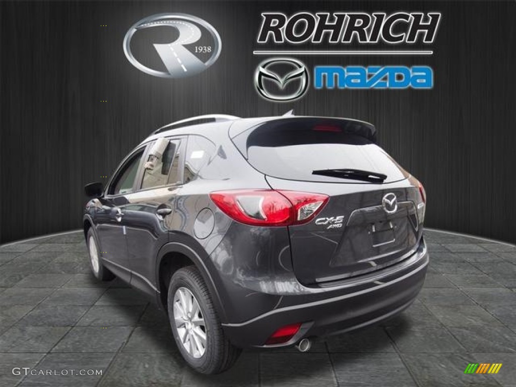 2016 CX-5 Touring AWD - Meteor Gray Mica / Black photo #3