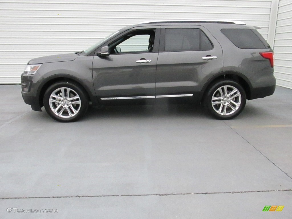 2016 Explorer Limited - Magnetic Metallic / Ebony Black photo #3