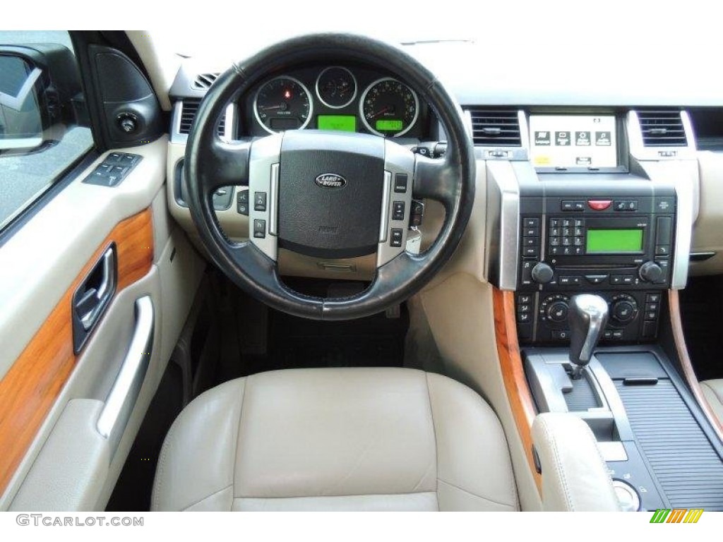 2009 Range Rover Sport Supercharged - Alaska White / Almond/Nutmeg photo #15