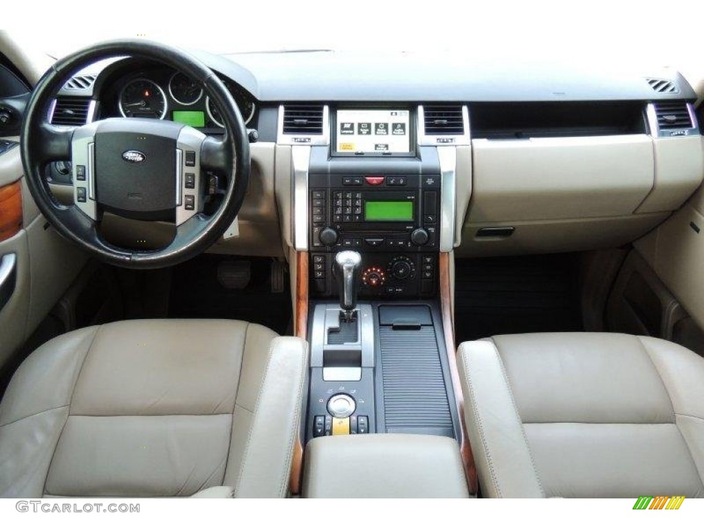 2009 Range Rover Sport Supercharged - Alaska White / Almond/Nutmeg photo #17