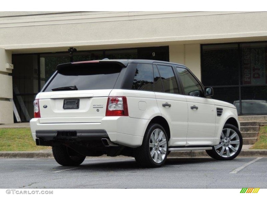 2009 Range Rover Sport Supercharged - Alaska White / Almond/Nutmeg photo #36