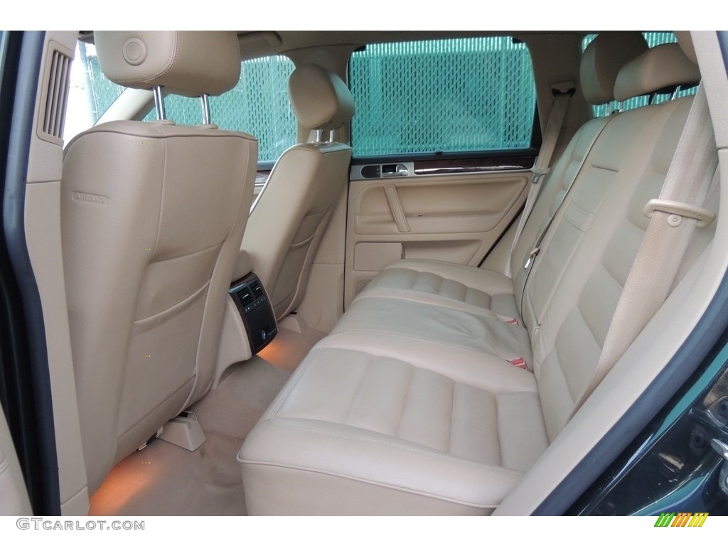2006 Touareg V6 - Venetian Green / Pure Beige photo #13