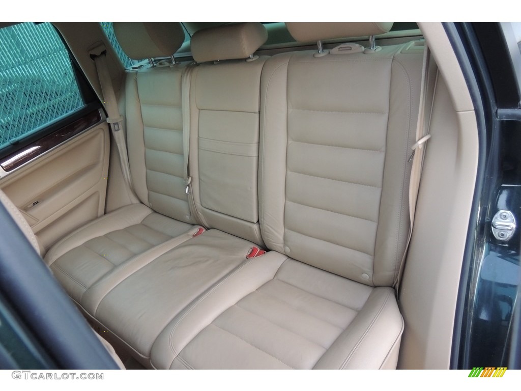 2006 Touareg V6 - Venetian Green / Pure Beige photo #14