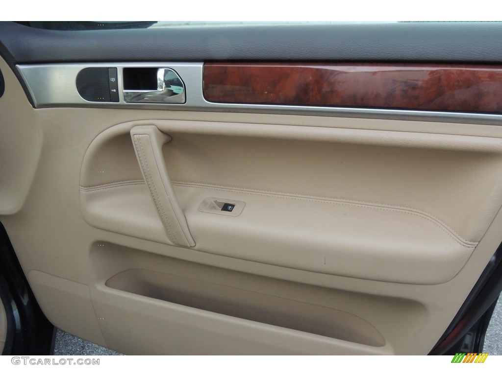 2006 Touareg V6 - Venetian Green / Pure Beige photo #18