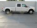 White Platinum Metallic - F350 Super Duty Lariat Crew Cab 4x4 DRW Photo No. 3