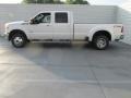 White Platinum Metallic - F350 Super Duty Lariat Crew Cab 4x4 DRW Photo No. 6