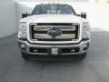 White Platinum Metallic - F350 Super Duty Lariat Crew Cab 4x4 DRW Photo No. 8