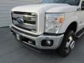 White Platinum Metallic - F350 Super Duty Lariat Crew Cab 4x4 DRW Photo No. 10