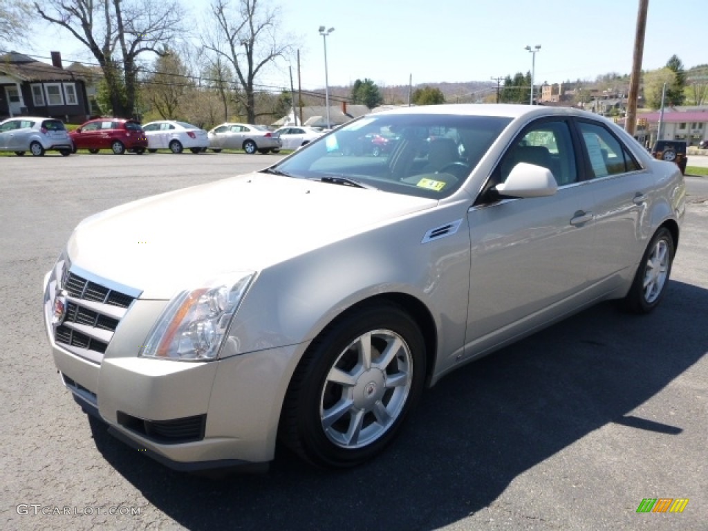 2009 CTS 4 AWD Sedan - Gold Mist / Light Titanium/Ebony photo #10