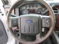 White Platinum Metallic - F350 Super Duty Lariat Crew Cab 4x4 DRW Photo No. 35