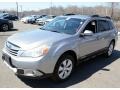 2011 Steel Silver Metallic Subaru Outback 2.5i Limited Wagon  photo #3