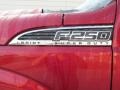 2016 Ruby Red Metallic Ford F250 Super Duty Platinum Crew Cab 4x4  photo #14