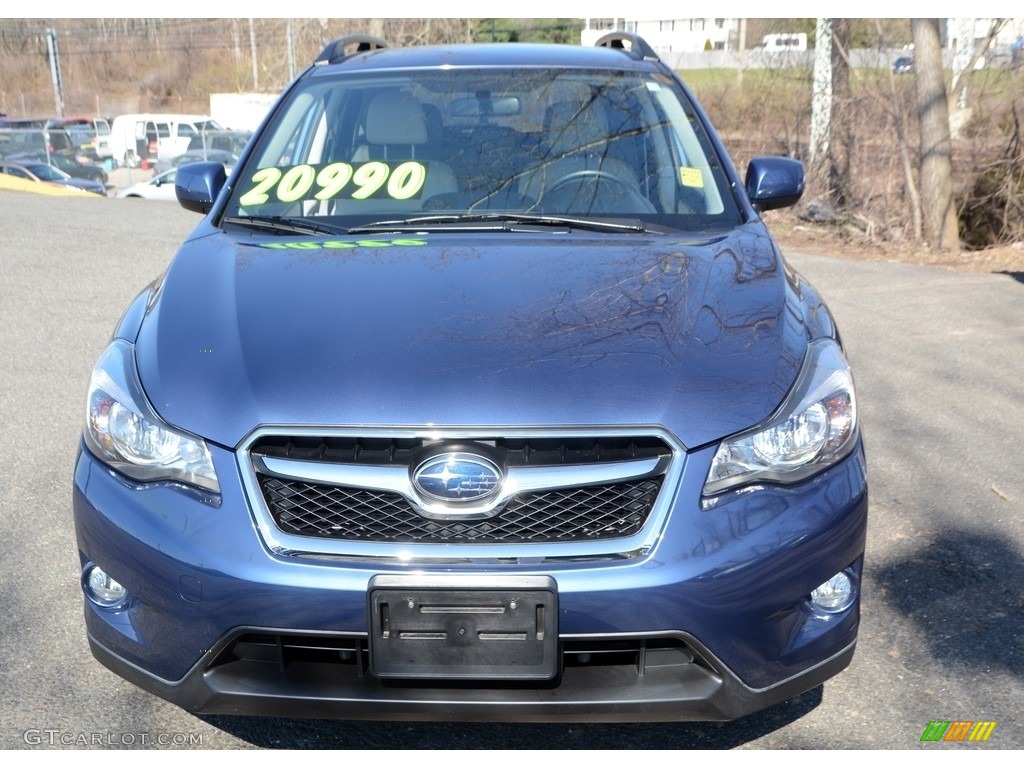 2013 XV Crosstrek 2.0 Premium - Marine Blue Pearl / Ivory photo #2