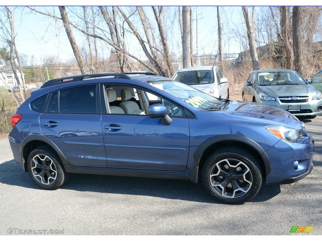 2013 XV Crosstrek 2.0 Premium - Marine Blue Pearl / Ivory photo #4