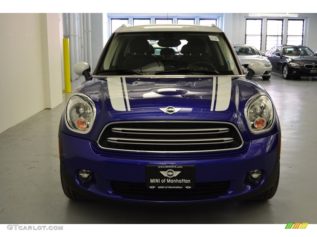 2016 Countryman Cooper - Starlight Blue Metallic / Carbon Black photo #2