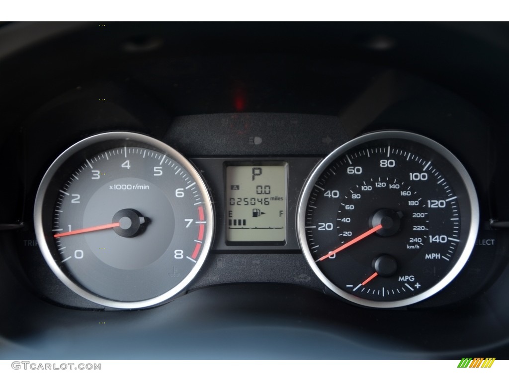 2013 XV Crosstrek 2.0 Premium - Marine Blue Pearl / Ivory photo #14