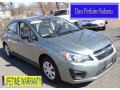 2014 Jasmine Green Metallic Subaru Impreza 2.0i 4 Door  photo #1