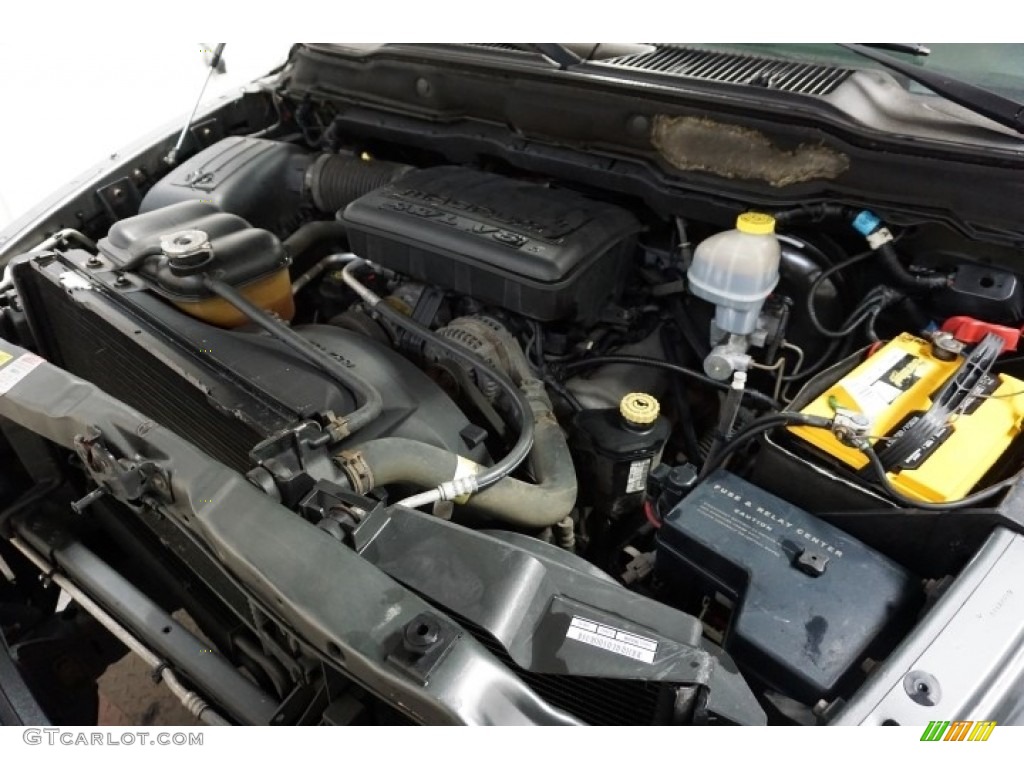 2002 Ram 1500 SLT Regular Cab 4x4 - Graphite Metallic / Dark Slate Gray photo #41