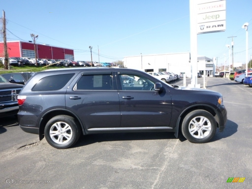 2012 Durango Crew AWD - Maximum Steel Metallic / Dark Graystone/Medium Graystone photo #10